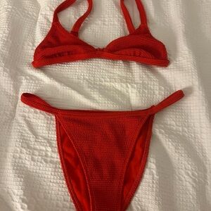 PacSun Red Bikini Set